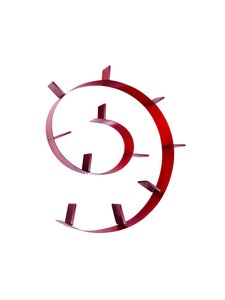 Kartell - Bookworm-kirjahylly - PUNAINEN | Stockmann