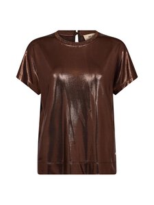 MOS MOSH - Mmnivola Metallic t-paita - 844 BRACKEN | Stockmann