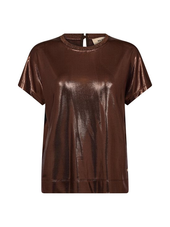 MOS MOSH - Mmnivola Metallic t-paita - 844 BRACKEN | Stockmann - photo 1
