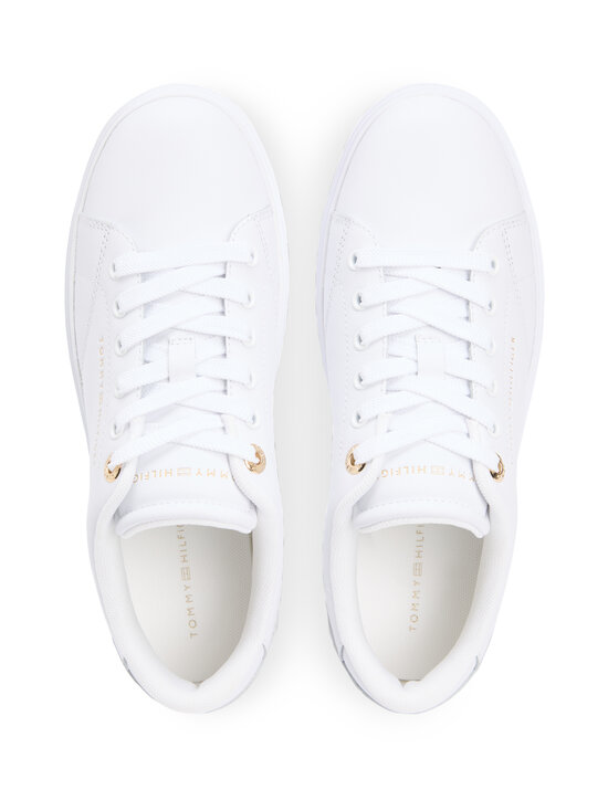 Tommy Hilfiger - Feminine Cupsole -nahkatennarit - YBS WHITE | Stockmann - photo 2