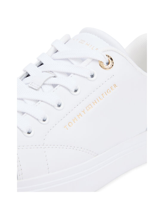 Tommy Hilfiger - Feminine Cupsole -nahkatennarit - YBS WHITE | Stockmann - photo 5