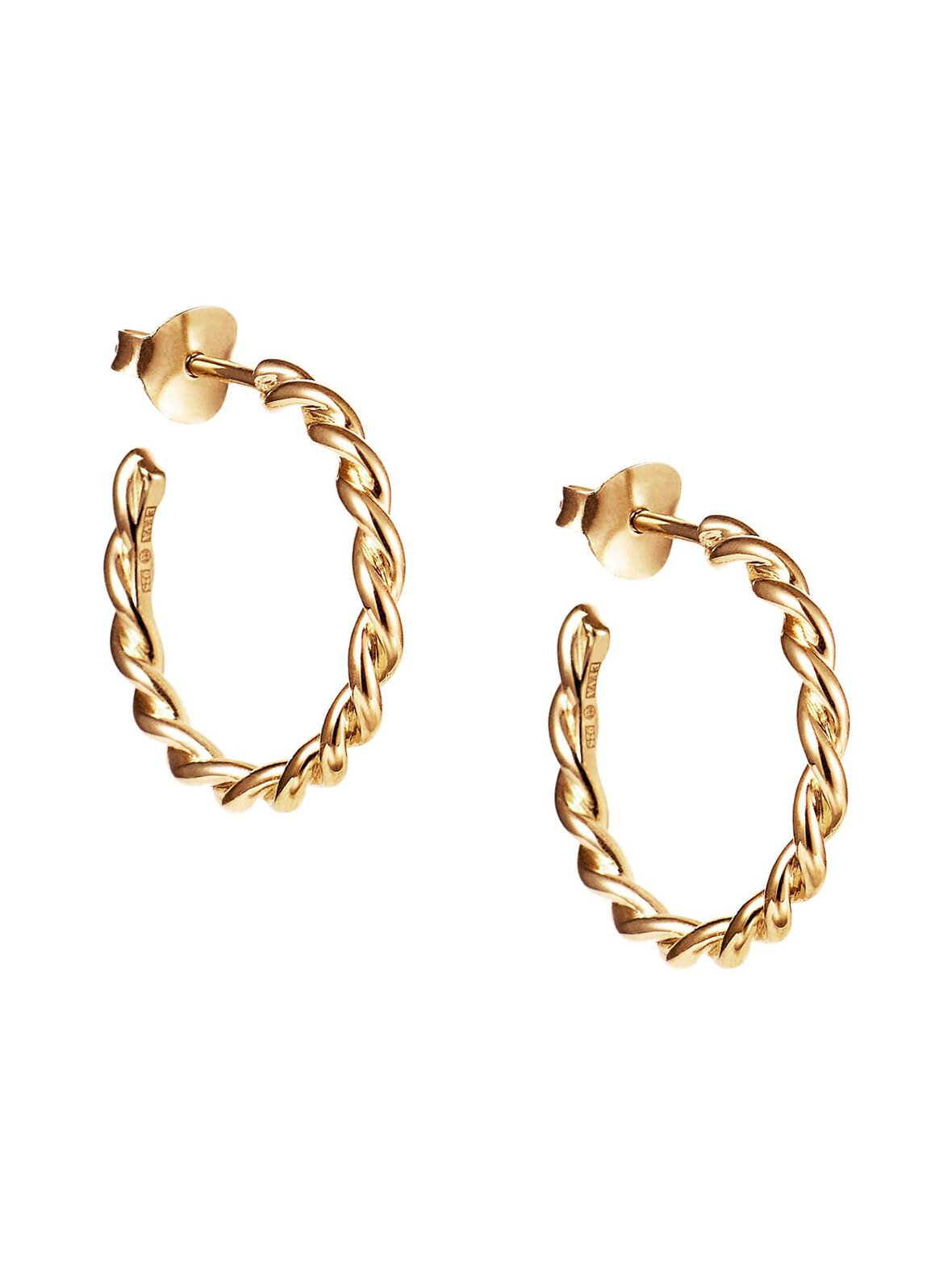 Little wrapped hoops -korvakorut