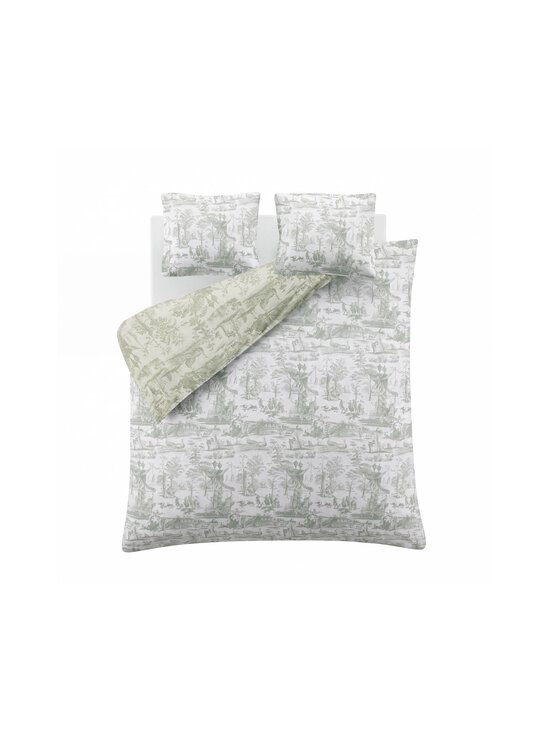 Laura Ashley - Braysmith Toile -pussilakanasetti - 33 OLIVE GREEN | Stockmann - photo 1