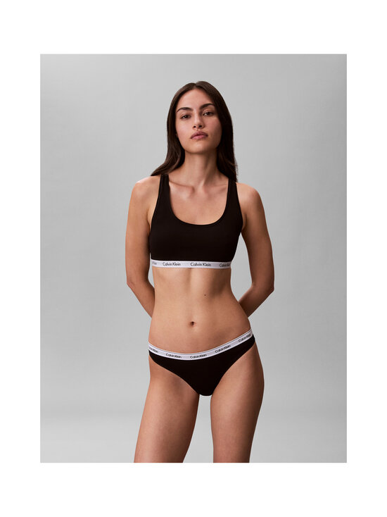 Calvin Klein Underwear - Bikini-alushousut 3-pack - MPI 1 BLACK / WHITE/ GREY HEATHER | Stockmann - photo 4