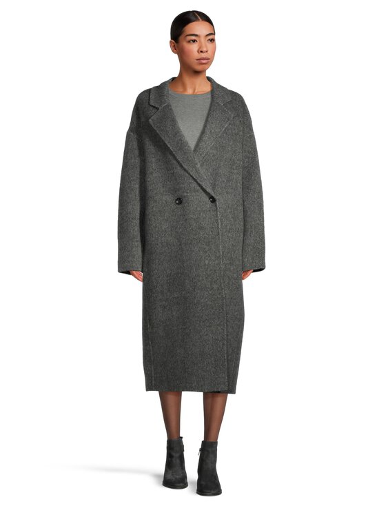 Soft Goat - Herringbone-villakangastakki - DARK GREY | Stockmann - photo 2