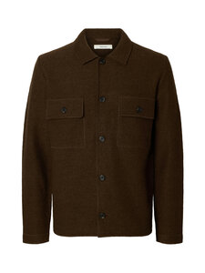 Selected - SlmNealy Workwear vilnas krekljaka - DEMITASSE | Stockmann