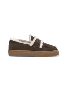 INUIKII - Shearling-loaferit - 152 DARK BROWN | Stockmann