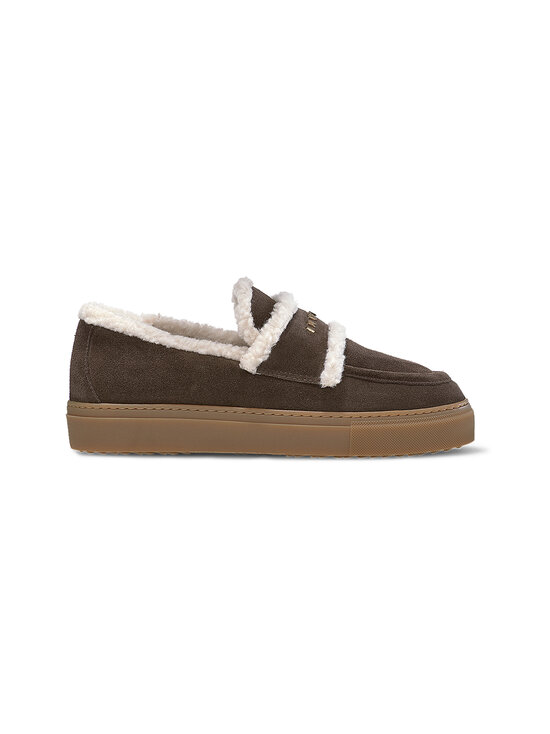 INUIKII - Shearling-loaferit - 152 DARK BROWN | Stockmann - photo 1