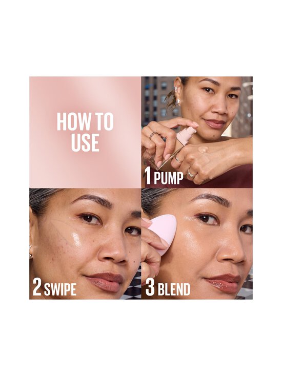 Maybelline - Lifter Plump & Glow Foundation -meikkivoide - 116 | Stockmann - photo 8