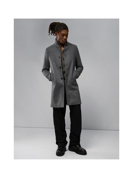 J.Lindeberg - Holger 2.0 Wool Blend Coat - U221 VOLCANIC ASH - photo 4 J.Lindeberg - Holger 2.0 Wool Blend Coat - U221 VOLCANIC ASH | Stockmann - photo 4