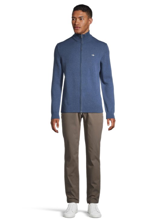 GANT - Tõmblukuga kardigan - 02 DARK JEANSBLUE MELANGE - photo 2 GANT - Tõmblukuga kardigan - 02 DARK JEANSBLUE MELANGE | Stockmann - photo 2