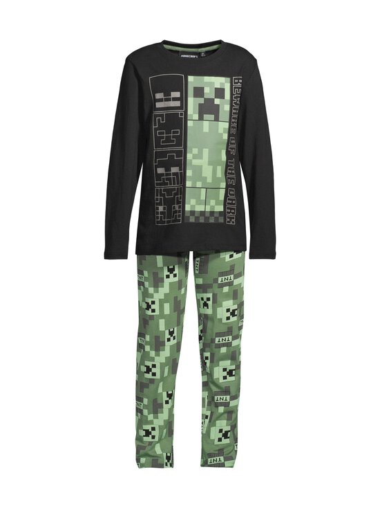 MINECRAFT - Minecraft-pyjama - BLACK/GREEN | Stockmann - photo 1