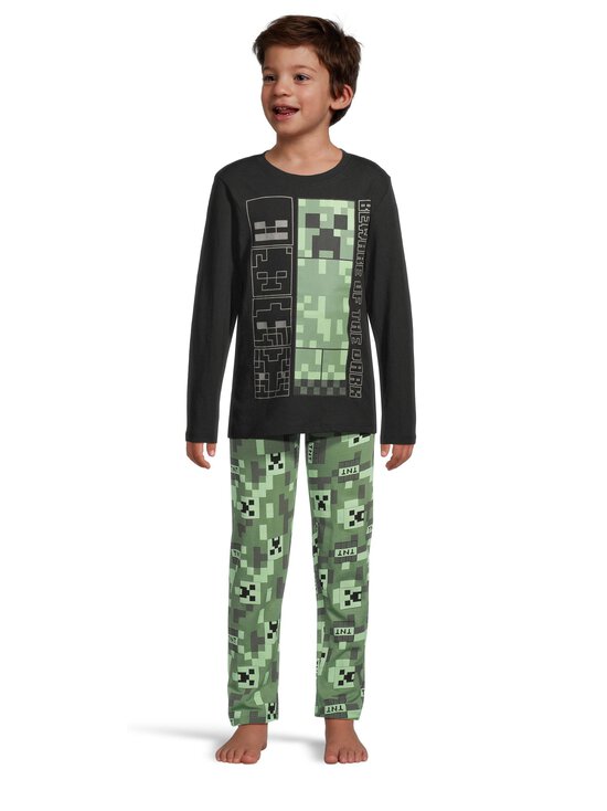 MINECRAFT - Minecraft-pyjama - BLACK/GREEN | Stockmann - photo 2
