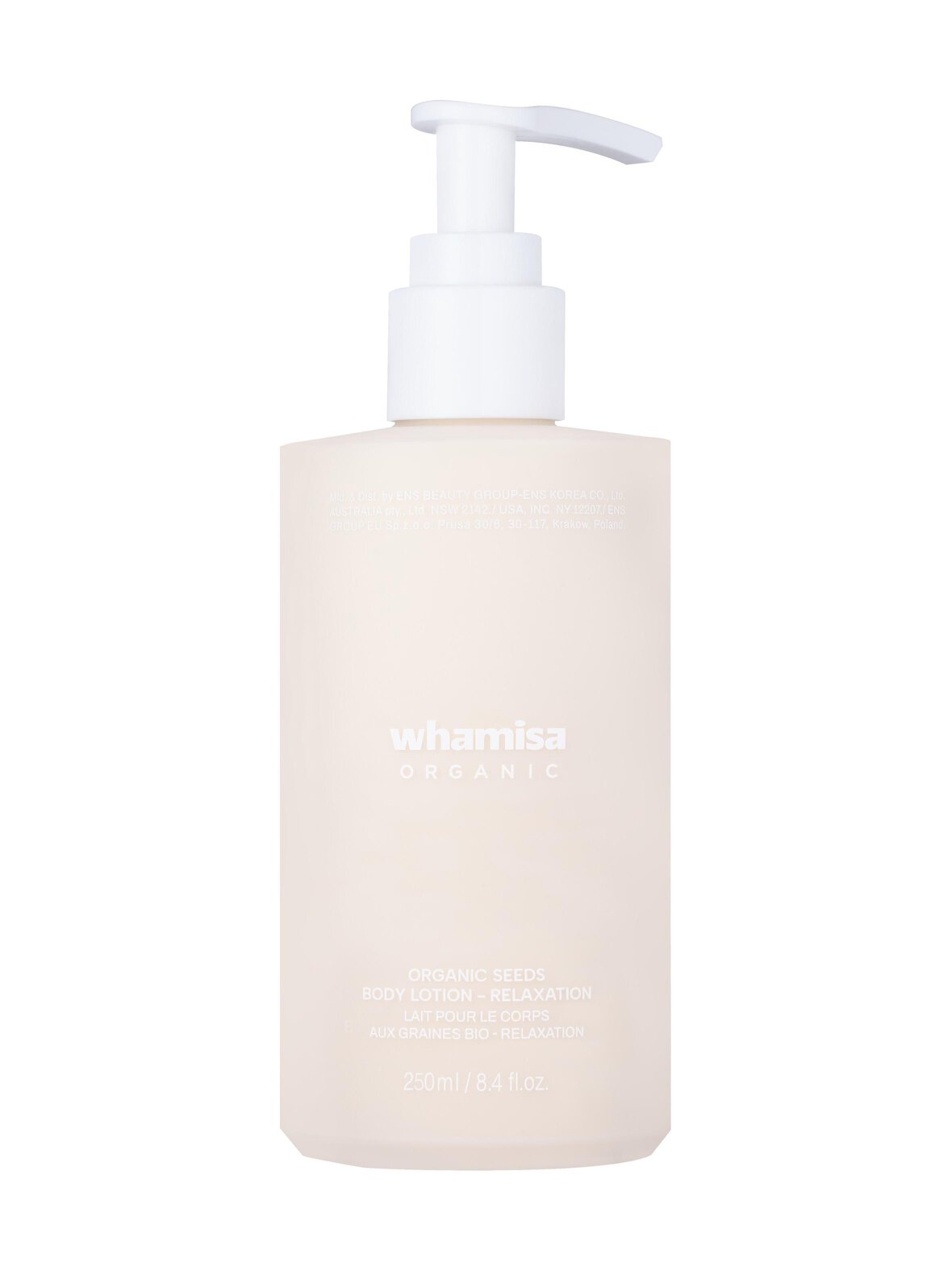 Organic Seeds Body Lotion -vartalovoide