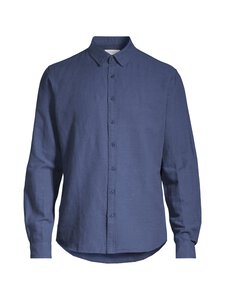 CONSTRUE - Macedonia Slim Fit -pellavasekoitepaita - INDIGO TWO TONE CONSTRUE - Macedonia Slim Fit -pellavasekoitepaita - INDIGO TWO TONE | Stockmann