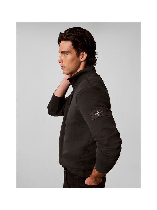 Calvin Klein Jeans - Badge Quarter Zip džemperis - 8MN PIRATE BLACK | Stockmann - photo 3