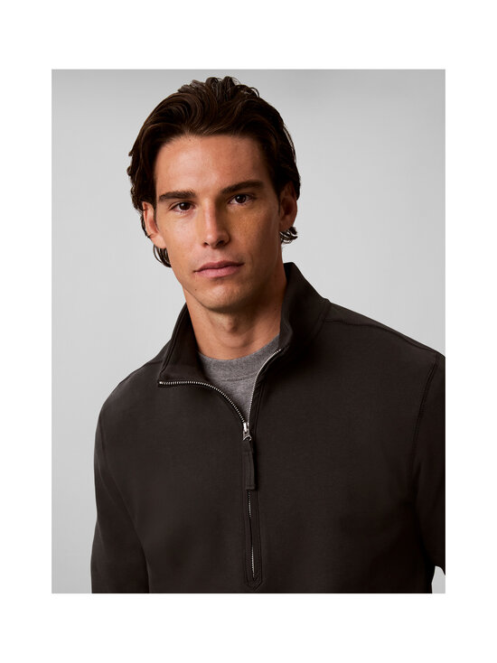 Calvin Klein Jeans - Badge Quarter Zip džemperis - 8MN PIRATE BLACK | Stockmann - photo 4