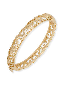 Marchesa - Golden Puffy Filigree rokassprādze - GLD | Stockmann