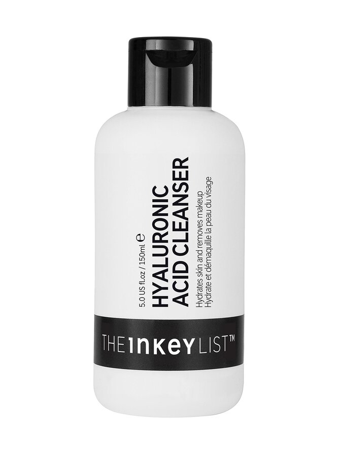 Hyaluronic acid cleanser
