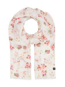 Fraas - Small Flower šalle - 021 WHITE Fraas - Small Flower šalle - 021 WHITE | Stockmann
