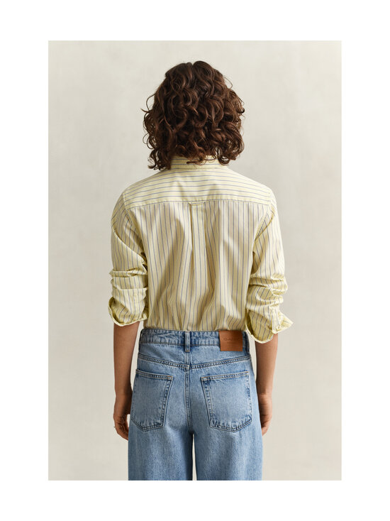 GANT - Regular Classic Stripe -popliinipaita - 713 VANILLA YELLOW | Stockmann - photo 3