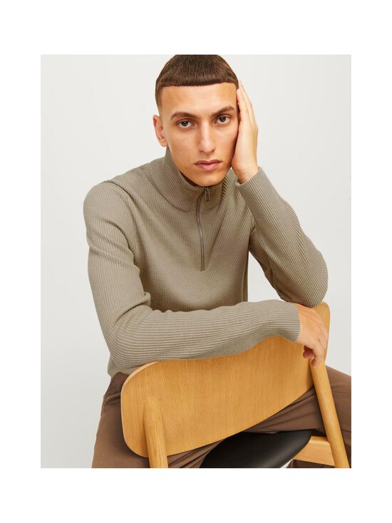 Jack & Jones - JjePerfect Half Zip -neule - CROCKERY - photo 5 Jack & Jones - JjePerfect Half Zip -neule - CROCKERY | Stockmann - photo 5