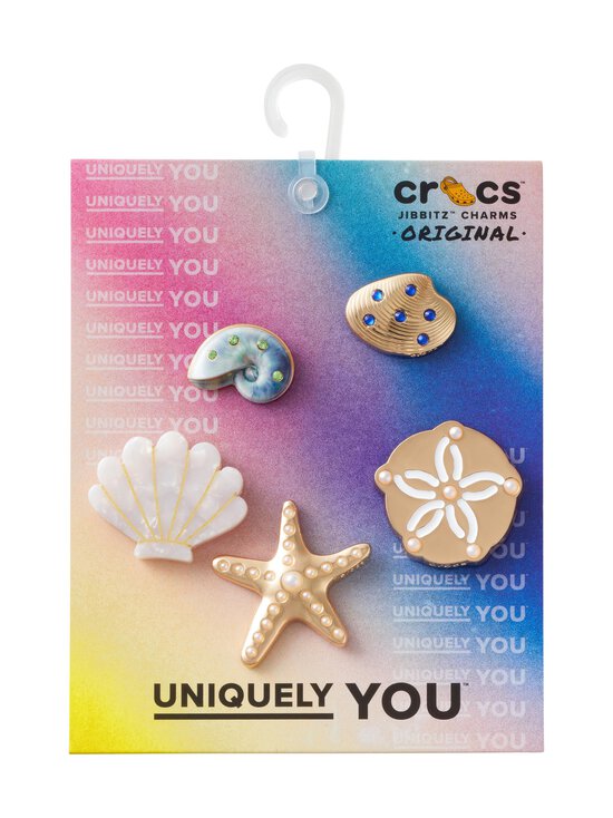 Crocs - Seashell Jibbitz -kenkäkoriste 5-pack - MULTICO | Stockmann - photo 1