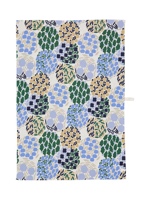 850 COTTON, BLUE, GREEN Marimekko Väskynä-keittiöpyyhe 40 x 70 cm |40 x 70  cm | Keittiö- & kattaustekstiilit | Stockmann