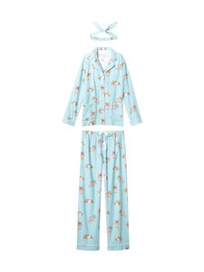 Pj Salvage - Spa-pyjama 3-osainen - 805 LIGHT BLUE | Stockmann