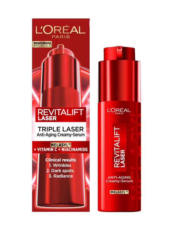 L'Oréal Paris - Revitalift Laser Triple Power Anti-Aging Creamy Serum - voidemainen seerumi - NOCOL | Stockmann - photo 2
