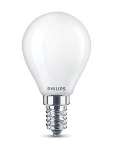 Philips - LED Classic 4,3W(40W) P45 E14 reklāmas spuldze - WHITE Philips - LED Classic 4,3W(40W) P45 E14 reklāmas spuldze - WHITE | Stockmann