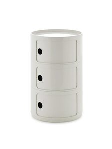 Kartell - Componibili Big -säilytyskaluste 3-osainen valkoinen - WHITE | Stockmann