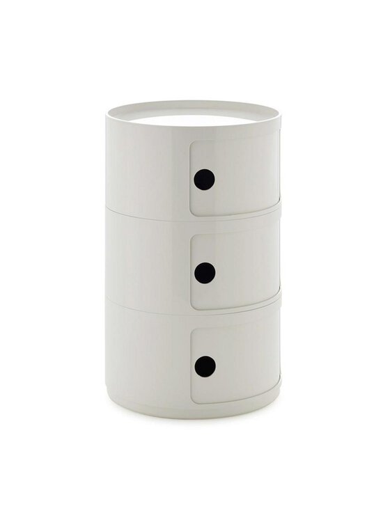 Kartell - Componibili Big -säilytyskaluste 3-osainen valkoinen - WHITE | Stockmann - photo 3
