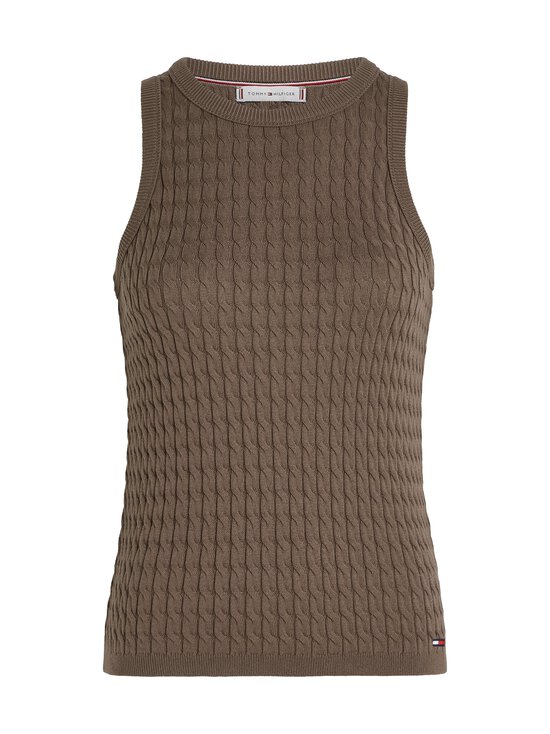 Tommy Hilfiger - Cable Fine Slim - hihaton neulepusero - GTO HOT COCO - photo 1 Tommy Hilfiger - Cable Fine Slim - hihaton neulepusero - GTO HOT COCO | Stockmann - photo 1