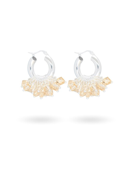 Annele - Golden Goddess auskari - CHAMPAGNE | Stockmann - photo 2