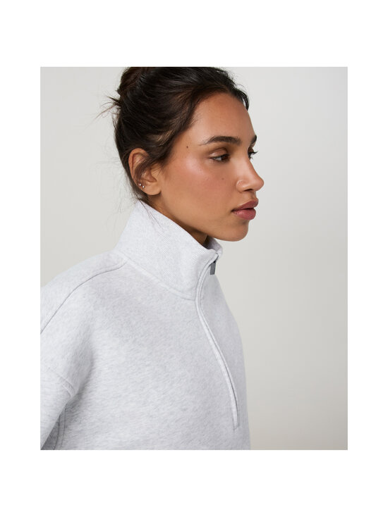 Vuori - Restore Oversized Half Zip -collegepaita - PHG PALE GREY HEATHER | Stockmann - photo 4