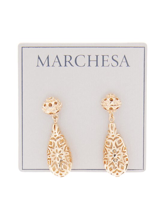 Marchesa - Filigree Puffy Drop -riipuskorvakorut - GOLD - photo 2 Marchesa - Filigree Puffy Drop -riipuskorvakorut - GOLD | Stockmann - photo 2
