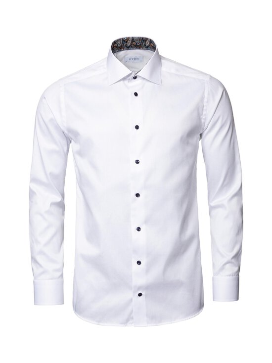 Eton - Slim Fit Signature Twill Collared Shirt - WHITE 00 - photo 1 Eton - Slim Fit Signature Twill Collared Shirt - WHITE 00 | Stockmann - photo 1