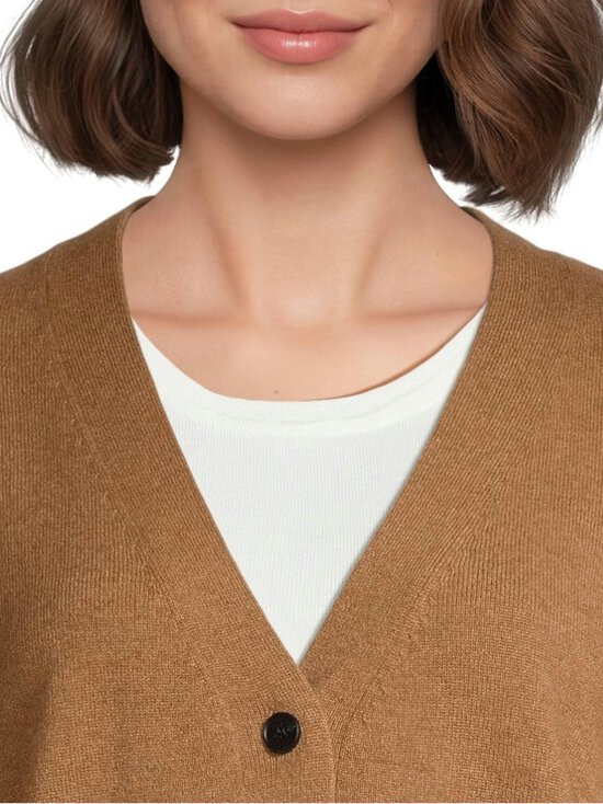 ESSENTIALS by Stockmann - Siiri-kashmirneuletakki - CAMEL MEL - HAYSTACK 25299 | Stockmann - photo 4