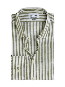 SAND Copenhagen - State Soft Modern fit -kauluspaita - 370 KHAKI | Stockmann