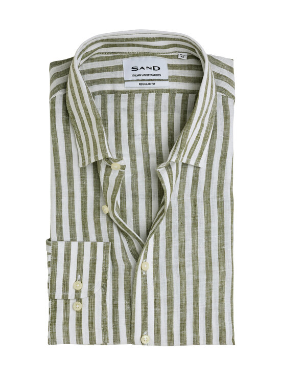 SAND Copenhagen - State Soft Modern fit -kauluspaita - 370 KHAKI | Stockmann - photo 1