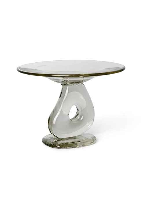 Ferm Living - Damo Glass Centrepiece- jalallinen tarjoilulautanen - CLEAR | Stockmann - photo 1
