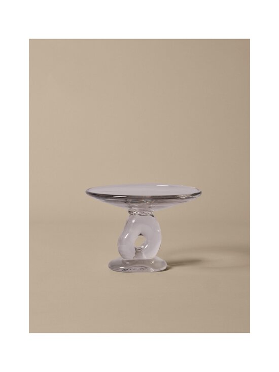 Ferm Living - Damo Glass Centrepiece- jalallinen tarjoilulautanen - CLEAR | Stockmann - photo 2
