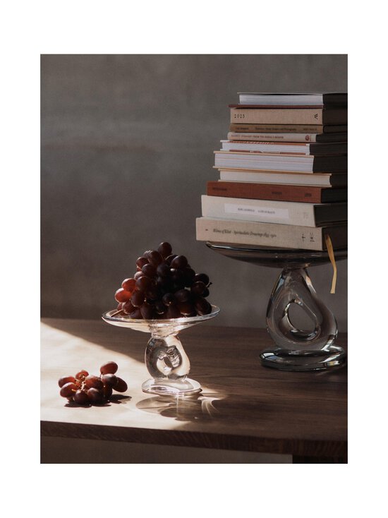 Ferm Living - Damo Glass Centrepiece- jalallinen tarjoilulautanen - CLEAR | Stockmann - photo 3