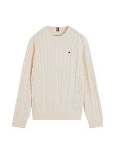 Tommy Hilfiger - Palmikkoneule - Z00 IVORY PETAL | Stockmann