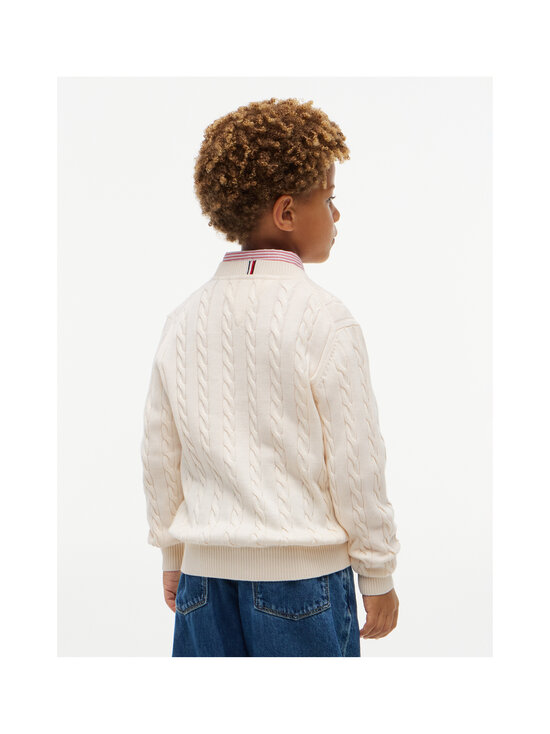 Tommy Hilfiger - Palmikkoneule - Z00 IVORY PETAL | Stockmann - photo 4
