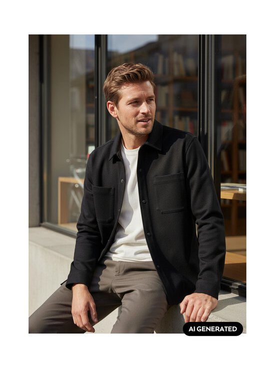 CONSTRUE - Särkjakk Helsinki Jersey - BLACK | Stockmann - photo 6