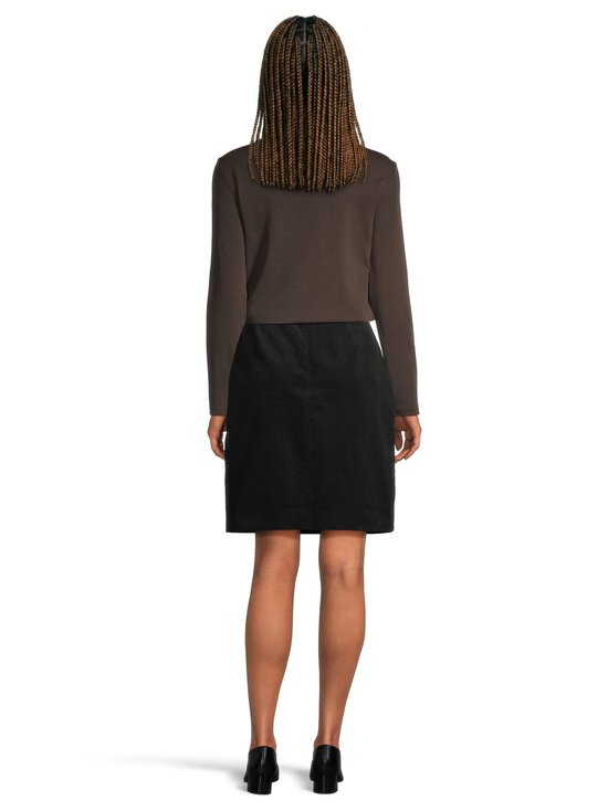 NOOM - Oliana Twill - lyhyt samettihame - BLACK | Stockmann - photo 4
