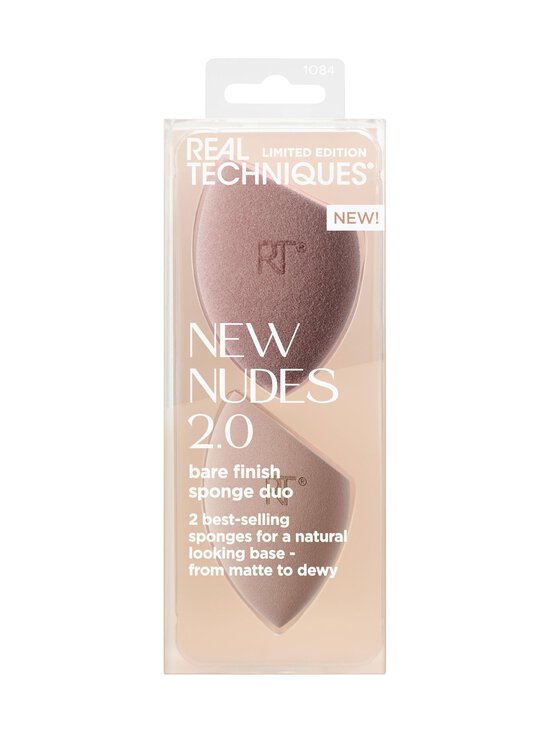 Real Techniques - Bare Finish Sponge Duo -meikkisienipakkaus - NOCOL | Stockmann - photo 1