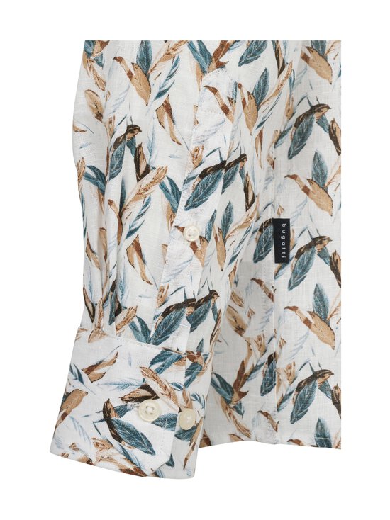 Bugatti - Print Casual lina krekls ar apkakli - 550 BOTTLE-GREEN - photo 4 Bugatti - Print Casual lina krekls ar apkakli - 550 BOTTLE-GREEN | Stockmann - photo 4